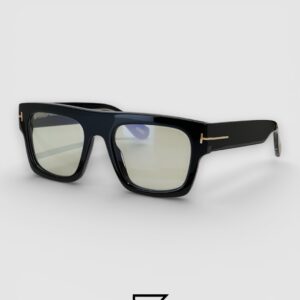 Tom Ford TF711 Light Grey Lenses and Black Frame