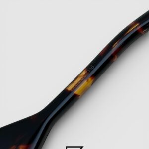 ⁦Dior Signature S13F Black Lenses and Tiger Brown Frame with Gold Logo Luxury Sunglasses⁩ - الصورة ⁦8⁩