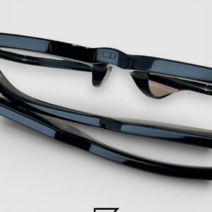 ⁦Dior Signature S51 Black Frame with Gold Logo Luxury Optical Glasses⁩ - الصورة ⁦9⁩