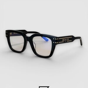 Dior Signature S51 Black Frame Gold Logo Optical