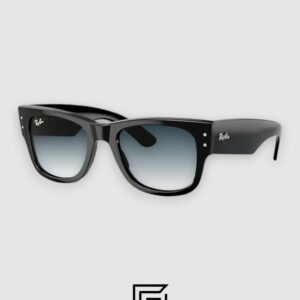 ⁦Ray Ban RB0840 MEGA WAYFARER Sunglasses Unisex⁩ - الصورة ⁦4⁩