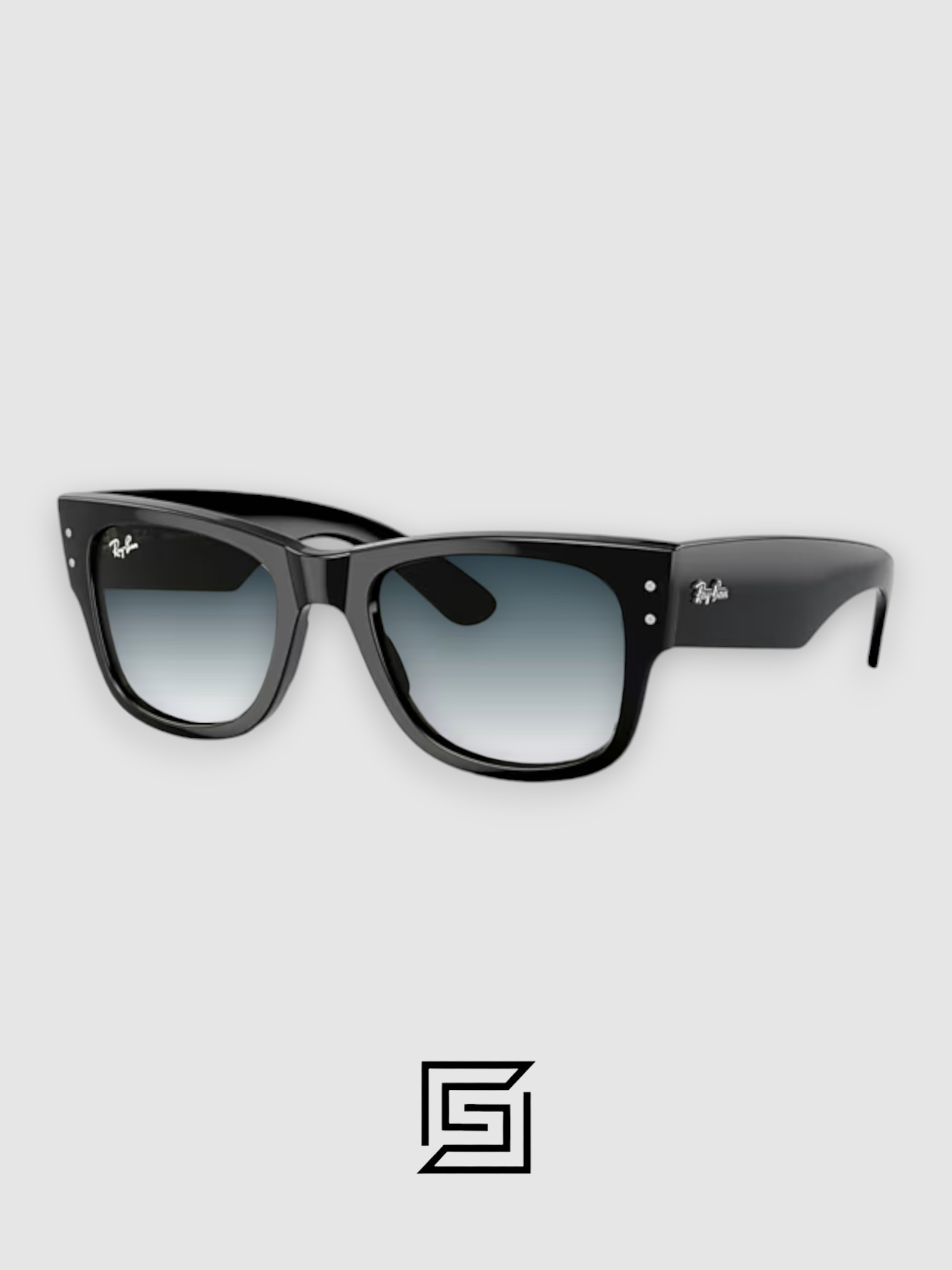 ⁦Ray Ban RB0840 MEGA WAYFARER Sunglasses Unisex⁩ - الصورة ⁦4⁩