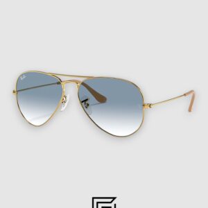 ⁦Ray Ban RB3044 AVIATOR SMALL 52 Sunglasses Unisex⁩ - الصورة ⁦2⁩