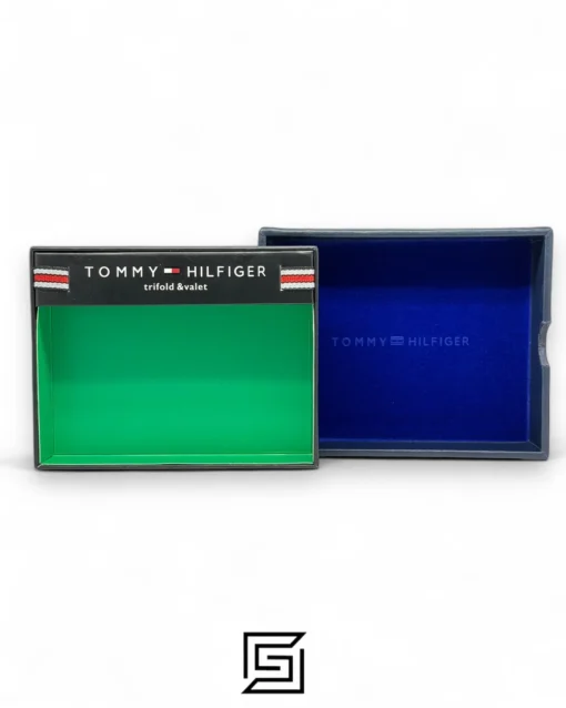 Leather,Wallets,Men wallets New Box TOMMY SINGLE WALLET  LINE HILFIGER LOGO/BLACK Tommy Hilfiger