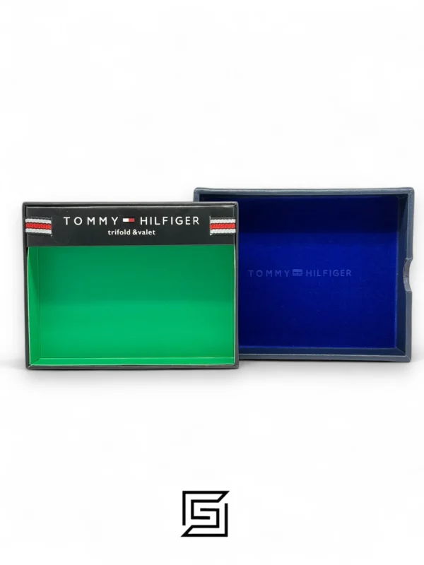 Leather,Wallets,Men wallets New Box TOMMY SINGLE WALLET LINE HILFIGER LOGO/BLACK Tommy Hilfiger