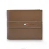 Leather,Wallets,Men wallets New Box TOMMY SINGLE WALLET LINE HILFIGER LOGO/BROWN Tommy Hilfiger