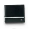 Leather,Wallets,Men wallets TOMMY SINGLE WALLET WHITE LINE IN MIDDLE/BLACK Tommy Hilfiger
