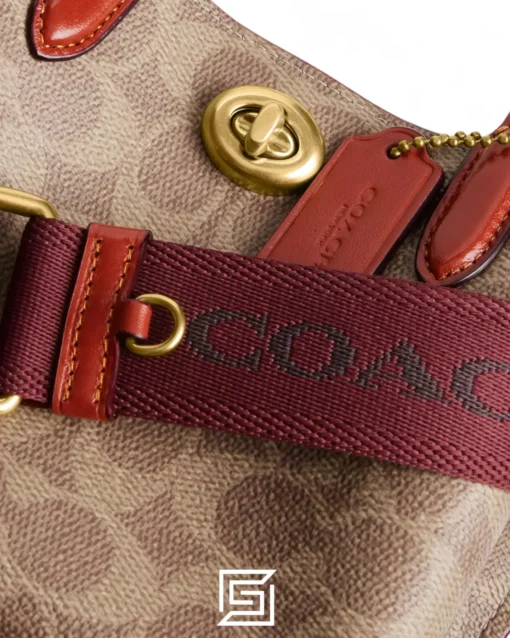 Bags,Leather,Women Coach leather WILLOW TOTE BAG 18 IN SIGNATURE CANVAS CW550 Coach