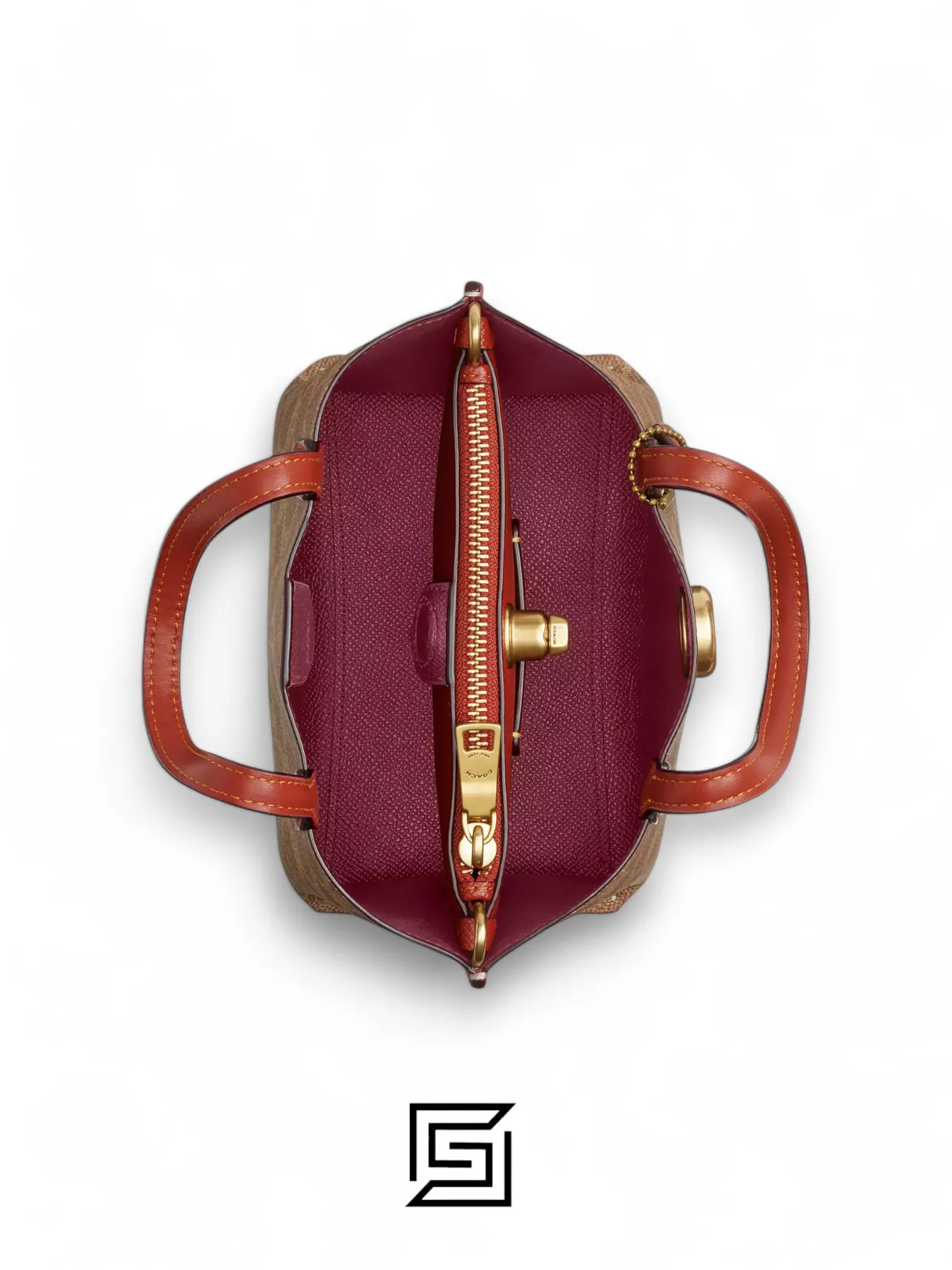 Bags,Leather,Women Coach leather WILLOW TOTE BAG 18 IN SIGNATURE CANVAS CW550 Coach