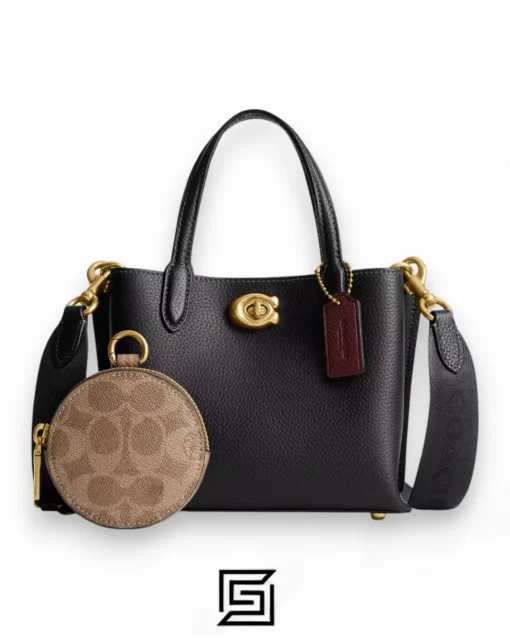 Bags,Leather,Women Coach leather WILLOW TOTE BAG 18 CW549 Coach