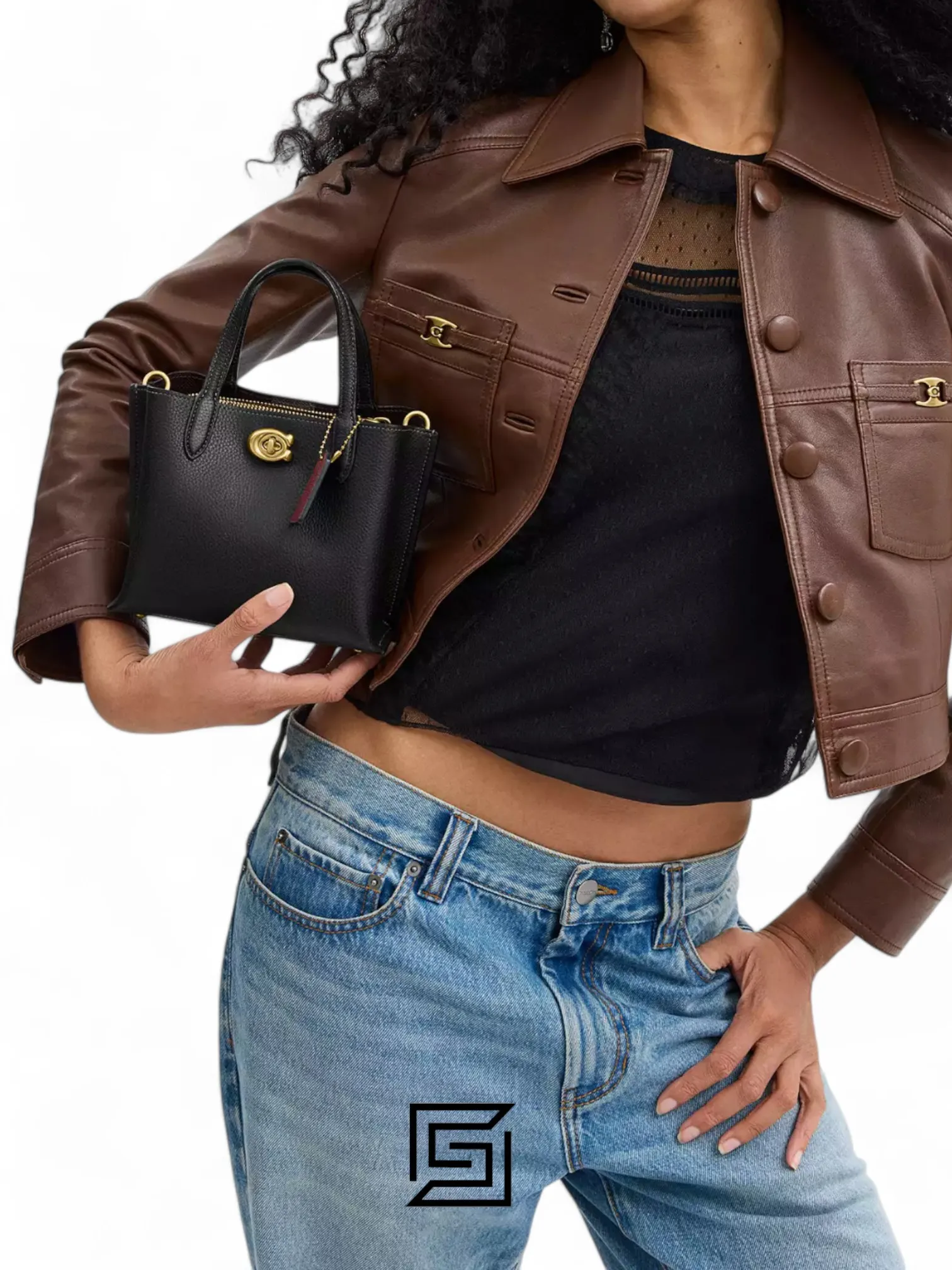 Bags,Leather,Women Coach leather WILLOW TOTE BAG 18 CW549 Coach