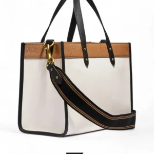 Bags,Leather,Women leather Field Tote 30 In Colorblock With Coach Badge C0777 Coach