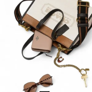 Bags,Leather,Women leather Field Tote 30 In Colorblock With Coach Badge C0777 Coach