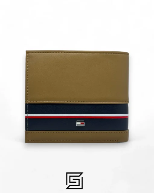 Leather,Wallets,Men wallets TOMMY SINGLE WALLET W TOMMY HILFIGER BIG LOGO WITH LINE/OLIVE Tommy Hilfiger