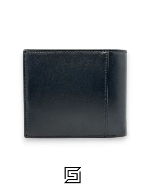 Leather,Wallets,Men wallets TOMMY SINGLE WALLET W TOMMY HILLFIGER METAL MIDDLE LOGO WITH RIGHT LINE/BLACK Tommy Hilfiger