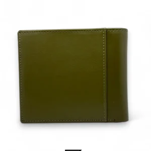 Leather,Wallets,Men wallets TOMMY SINGLE WALLET W TOMMY HILLFIGER METAL MIDDLE LOGO WITH RIGHT LINE/OLIVE Tommy Hilfiger