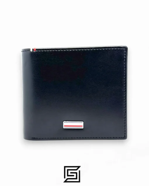 Leather,Wallets,Men Tommy Hilfiger wallets TOMMY SINGLE WALLET W SIGNATURE COLOR METAL LOGO/BLACK Tommy Hilfiger
