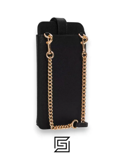 Leather,Wallets,Women Phone Crossbody Style Number C6884 Black Coach