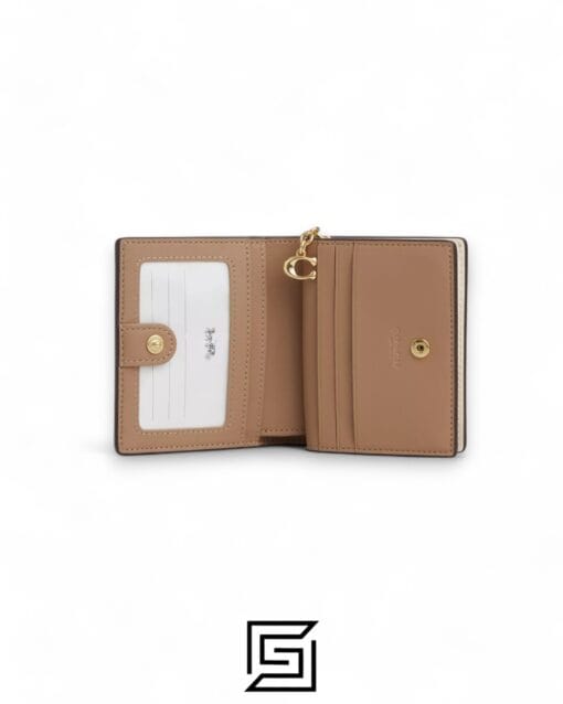 Leather,Wallets,Women Snap Wallet In Signature Canvas With Heart Print Style No. CQ145 Coach