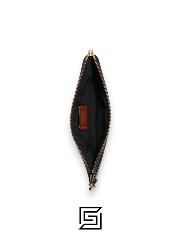 Leather,Wallets,Women L-Zip Wristlet Style No.C8434 Black Coach