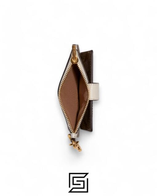 Leather,Wallets,Women Attachment Card Case In Signature Canvas C7398 Coach