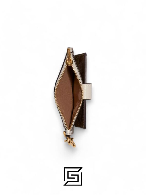 Leather,Wallets,Women Attachment Card Case In Signature Canvas C7398 Coach