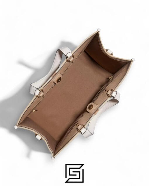 Bags,Leather,Women Dempsey Signature Jacquard Tote with Coach Stripe and Patch Style No. C8448 Big Size Coach