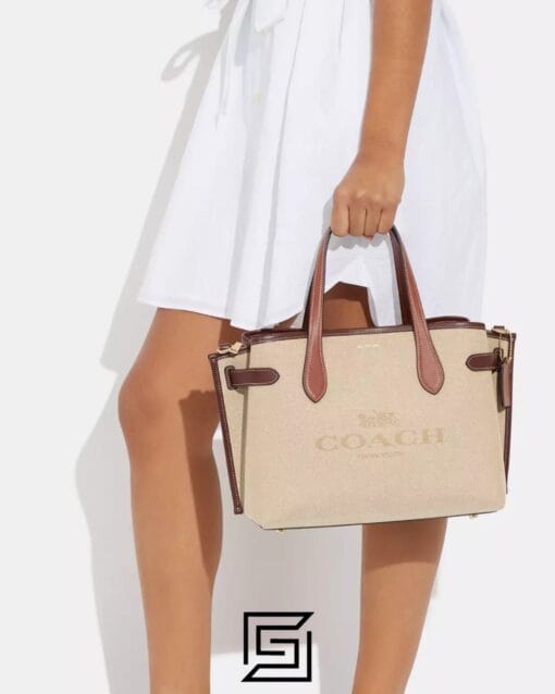 Bags,Leather,Women Hanna Carryall Bag With Coach Style No. CH189 Coach