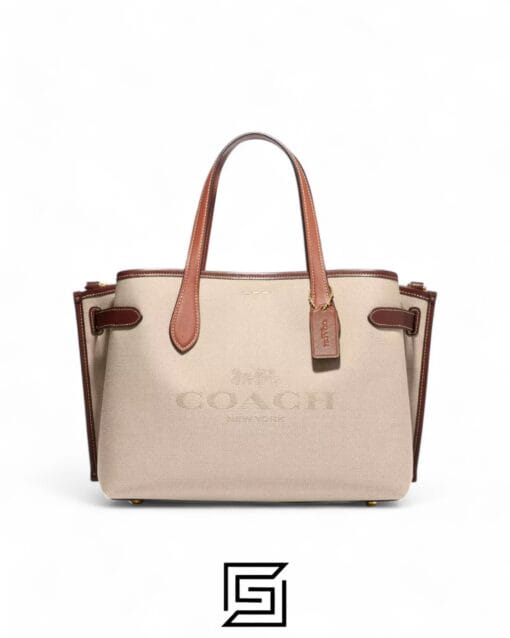 Bags,Leather,Women Hanna Carryall Bag With Coach Style No. CH189 Coach