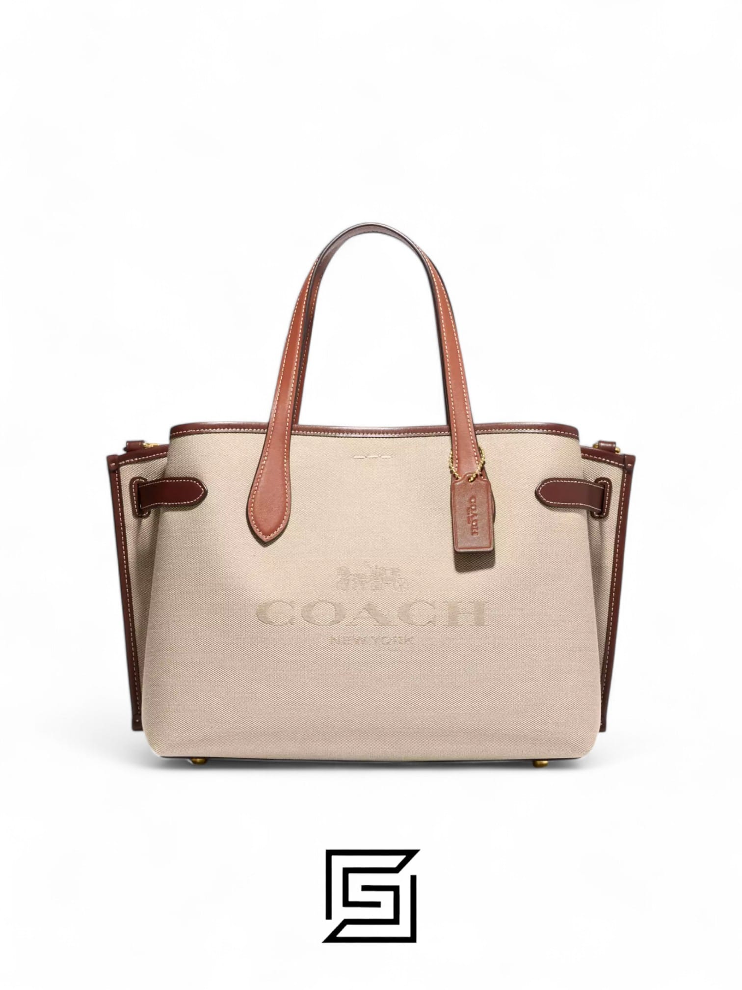 Bags,Leather,Women Hanna Carryall Bag With Coach Style No. CH189 Coach