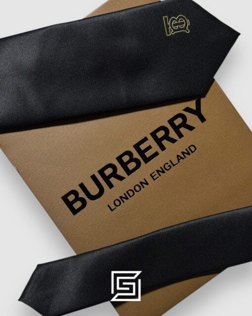 Ties Burberry - Black TB Logo Burberry