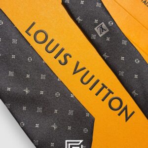 Ties Louis Vuitton - Grey LV Big Pattern Louis Vuitton