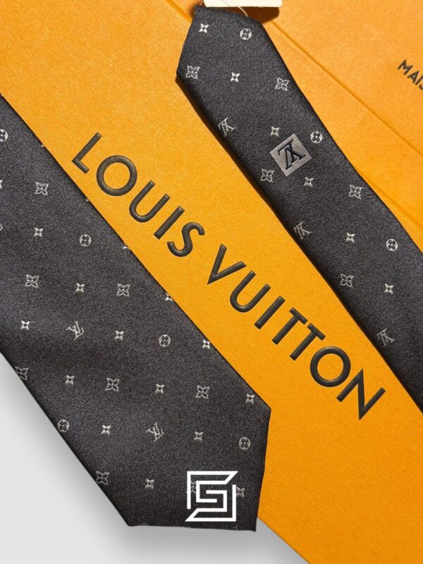 Ties Louis Vuitton - Grey LV Big Pattern Louis Vuitton
