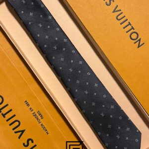 Ties Louis Vuitton - Grey LV Big Pattern Louis Vuitton
