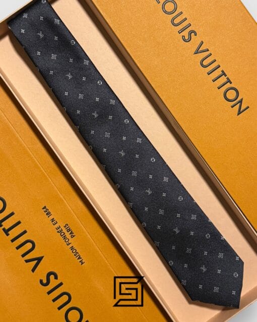 Ties Louis Vuitton - Grey LV Big Pattern Louis Vuitton