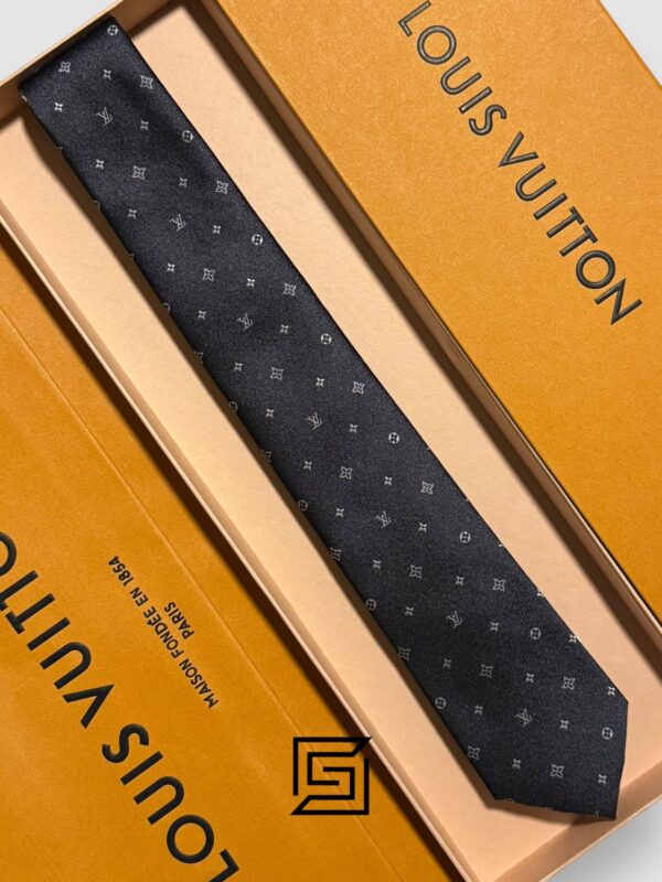Ties Louis Vuitton - Grey LV Big Pattern Louis Vuitton
