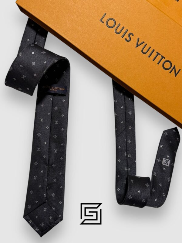 Ties Louis Vuitton - Grey LV Big Pattern Louis Vuitton