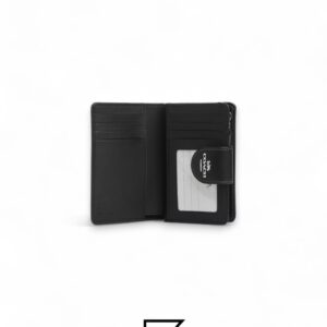 Leather,Wallets,Women Medium Corner Zip Wallet In Signature Canvas Style No. CP420 Coach
