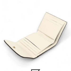 Leather,Wallets,Women Small Wallet In Signature Canvas Style No. F87589 White Coach