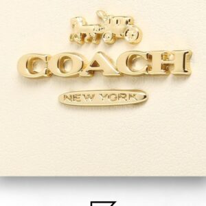 Leather,Wallets,Women Small Wallet In Signature Canvas Style No. F87589 White Coach