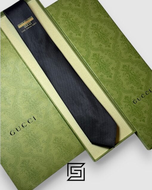 Ties Gucci - Black Color With Gucci Ticket Gucci
