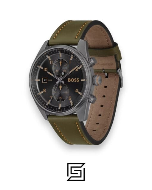 Men,Original Watches Boss Mens Skytraveller Quartz 1514148 Boss