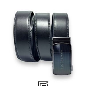 Belts,Leather,Men,Wallets,Men TOMMY SET BELT AND WALLET BLACK WALLET WITH LOGO ON RIGHT BLACK SOLID BELT Tommy Hilfiger