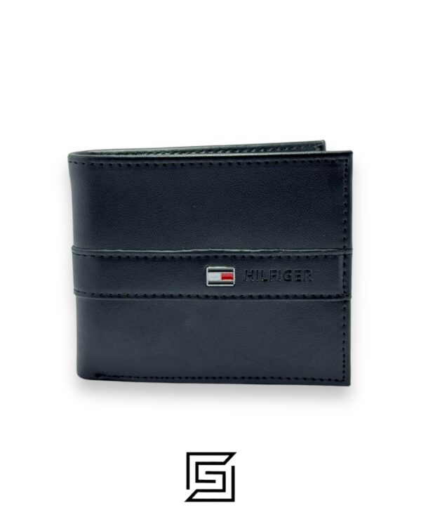 Belts,Leather,Men,Wallets,Men TOMMY SET BELT AND WALLET HILLFIGER HARD LOGO IN MIDDLE BLACK SOLID BELT Tommy Hilfiger