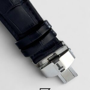 ⁦Tissot Couturier Chronograph - Black Dial - Black Leather Strap - Japanese Quartz⁩ - الصورة ⁦3⁩