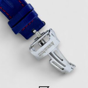 Audemars Piguet Royal Oak Offshore Limited Edition – White Dial – Blue Leather Strap – Japanese Quartz - Image 3