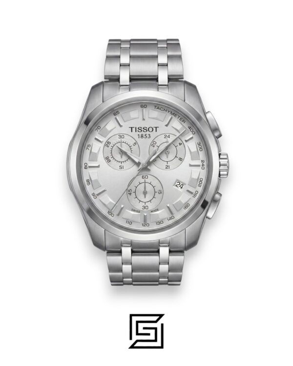 Tissot Couturier Silver White