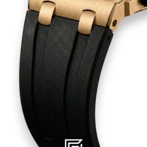 Audemars Piguet Royal Oak Offshore Chronograph – Rose Gold Dial – Rubber Strap – Japanese Quartz - Image 3