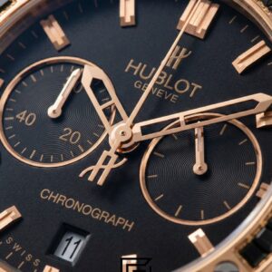 ⁦Hublot Big Bang Women – Black Diamond Bezel, Rose Gold & Black Dial⁩ - الصورة ⁦2⁩