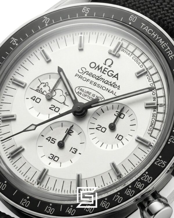 Omega Speedmaster 'Silver Snoopy' Tribute – White Dial & Nylon Strap